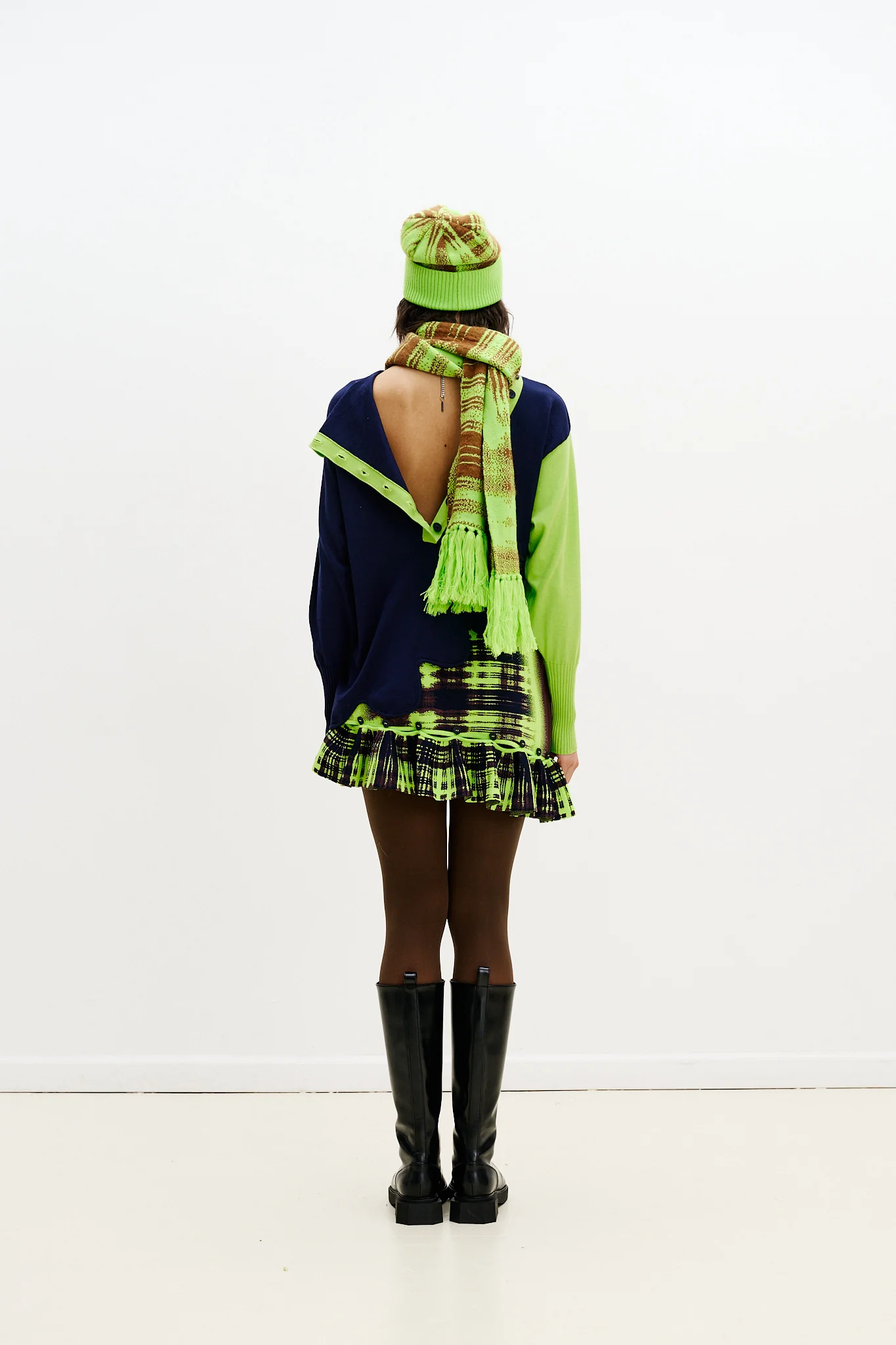 BRYONY MERINO WOOL SCARF - Image 5